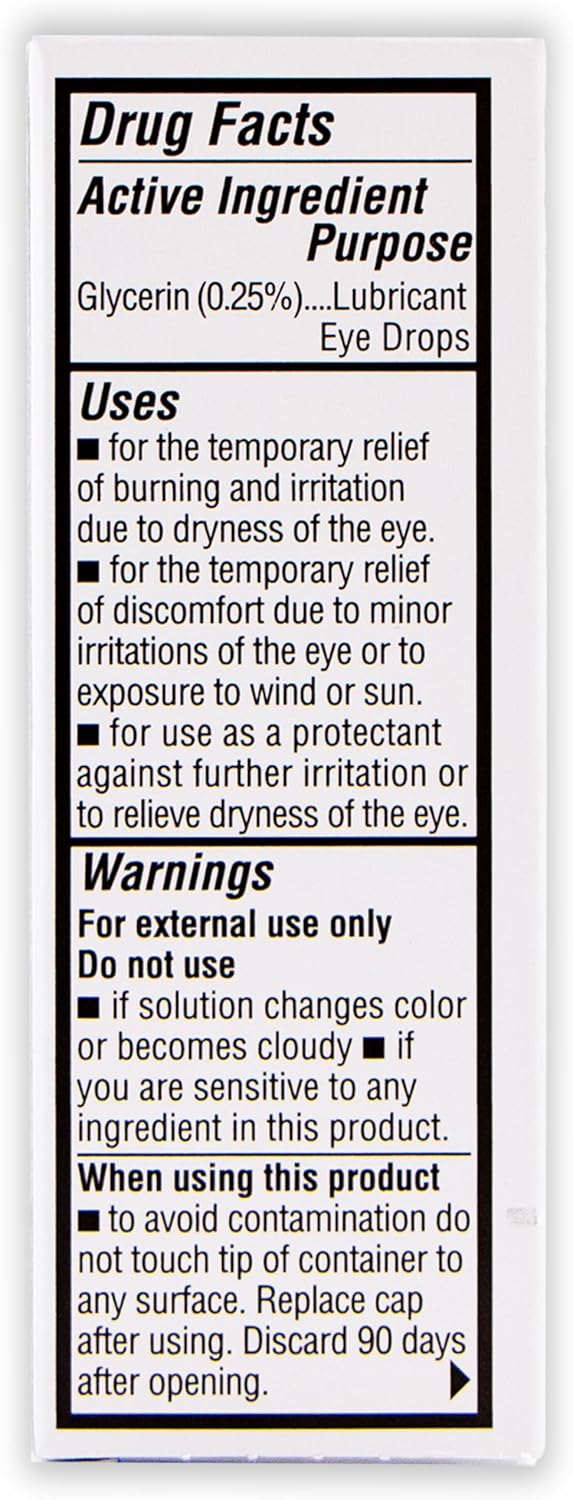 Oasis TEARS Plus Long-Lasting Hydrating Dry Eye Drops