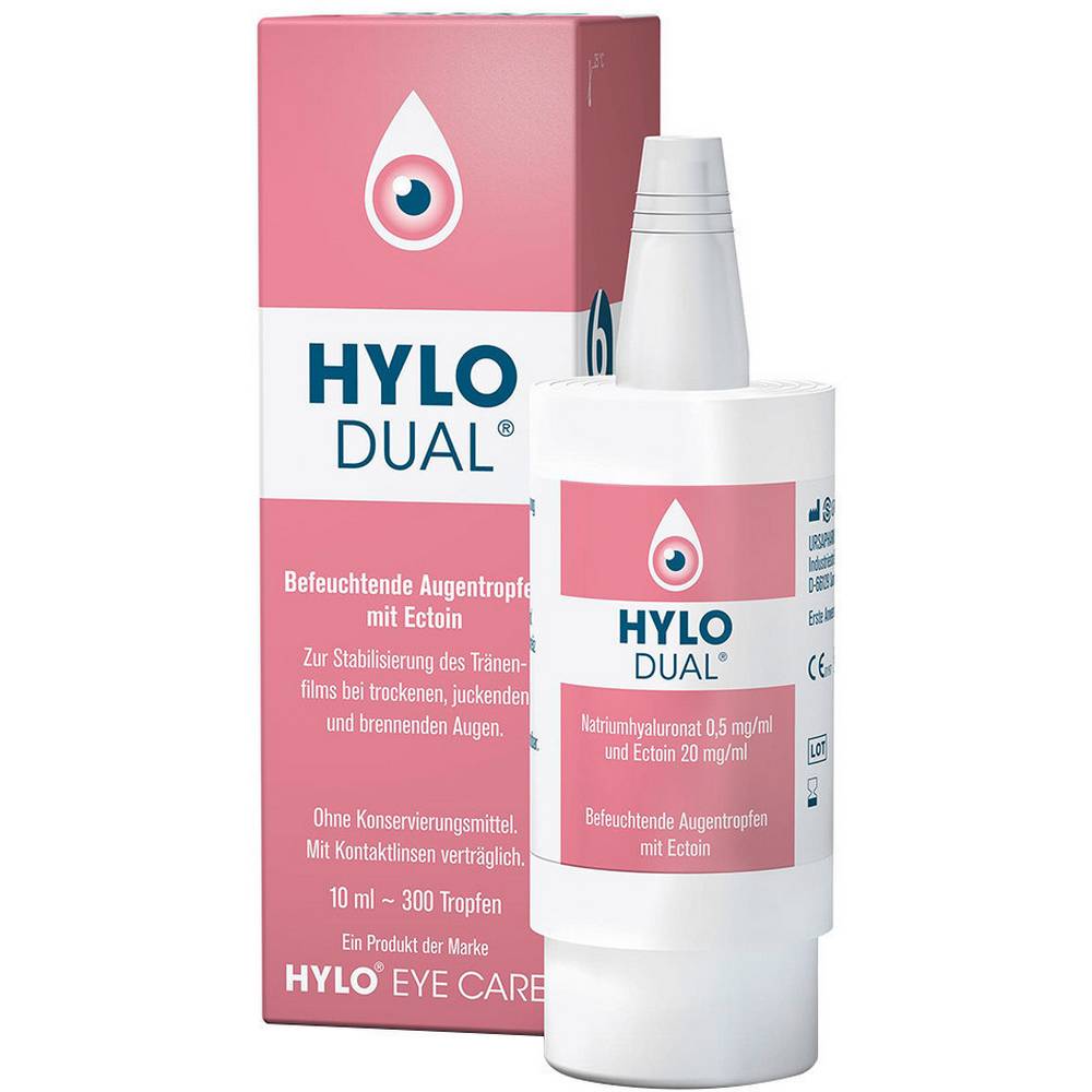 HYLO DUAL Comfort Eye Drops for Dry Eye  & Allergy Symptoms