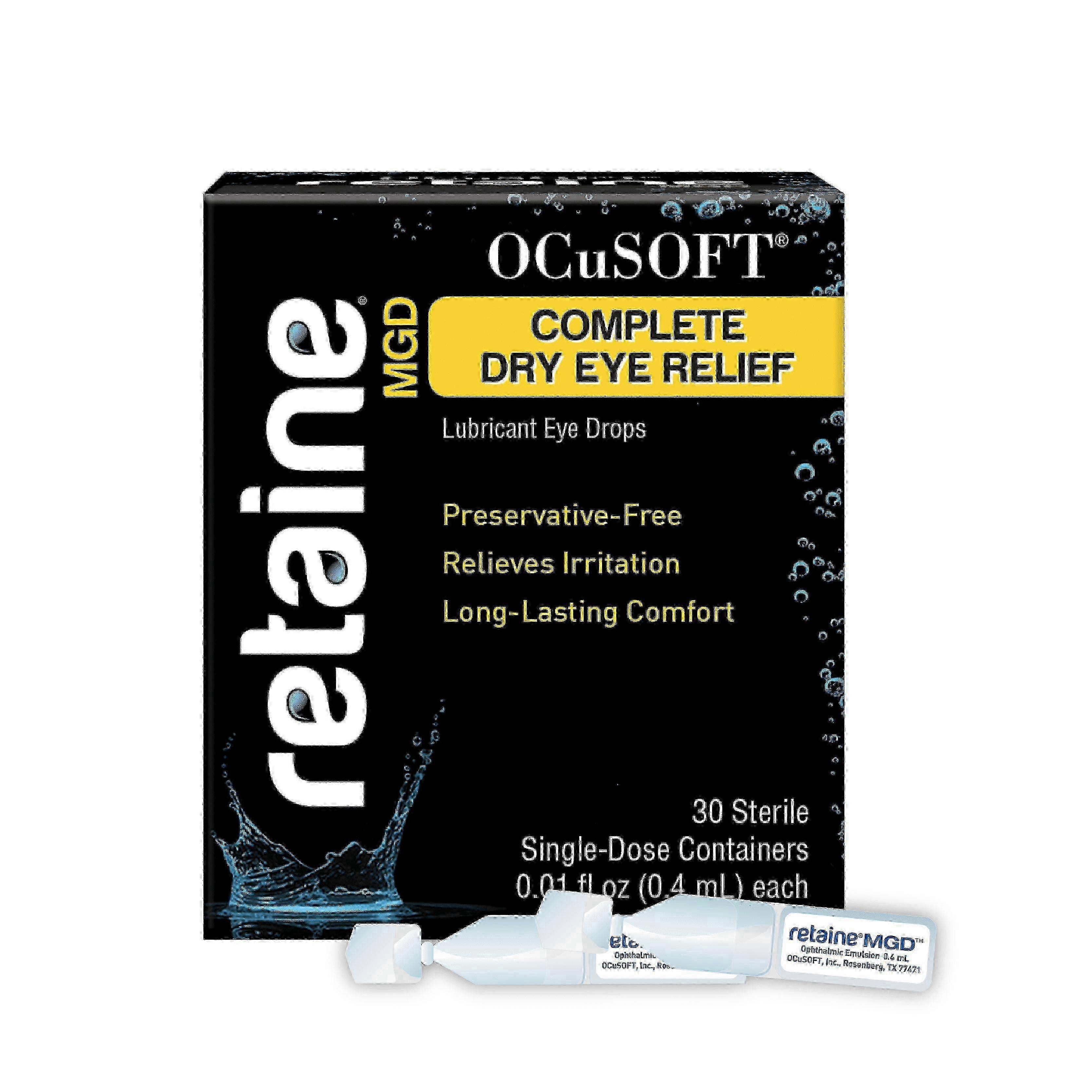 Retaine Complete Comfort & Long-Lasting Dry Eye Relief Drops