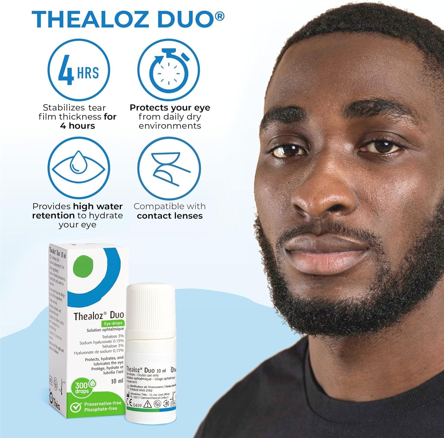 Thealoz Duo Advanced Hydration & Comfort Dry Eye Drops